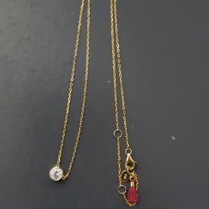 Shashi Solitaire necklace